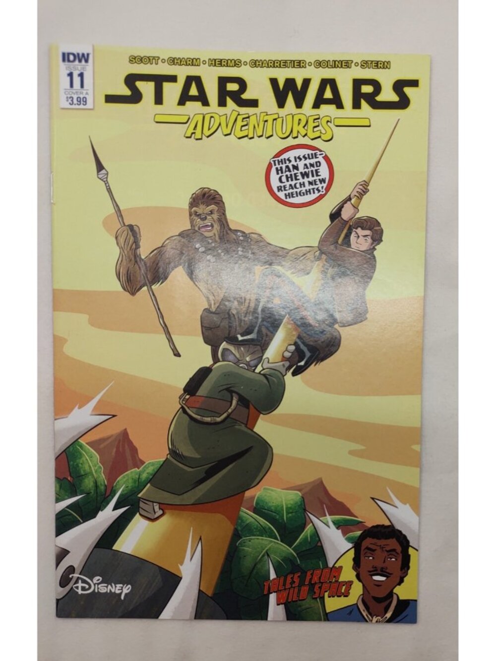 Star Wars Adventures #11 Han Chewie Cover A IDW VF